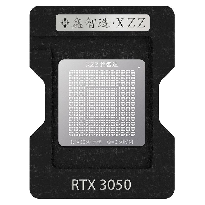 1Pcs XZZ solder ball/solder paste stencil for GTX1650 RX580 RTX4070 RTX3050 RX5700XT GTX1080TI SR2WB Direct heating BGA template