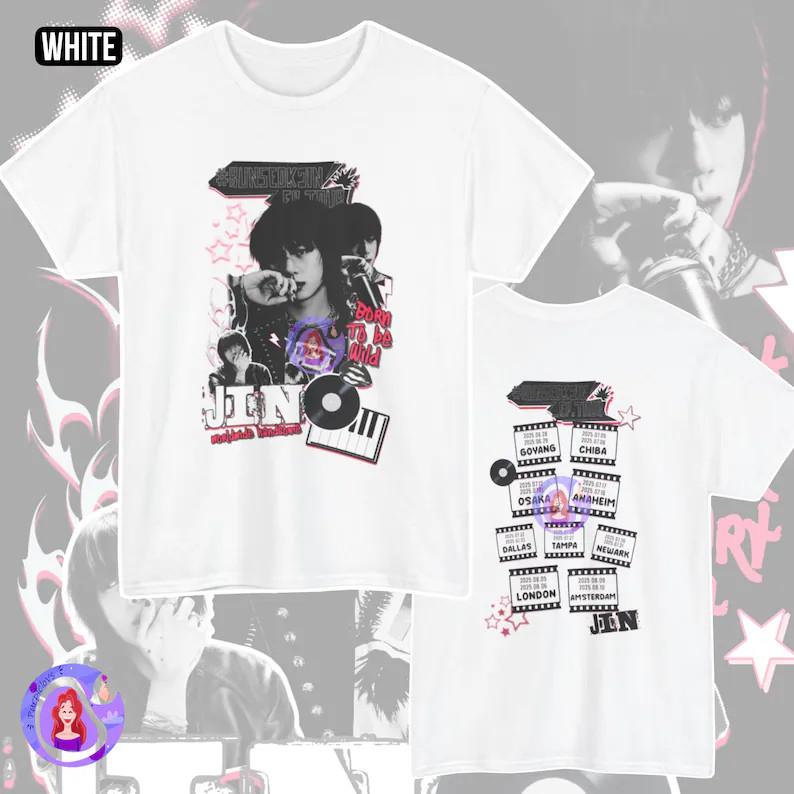Run Seokjin Ep Tour Shirt Jin Echo Mini Album Shirt1 Unisex T-Shirt XXXL