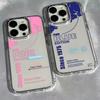 Husă de telefon B-bulles la modă pentru iPhone 16 15 Plus 14 Pro 13 12 11 17 Pro Max 14 16 Plus 17 Air Siliconă Transparentă Moale