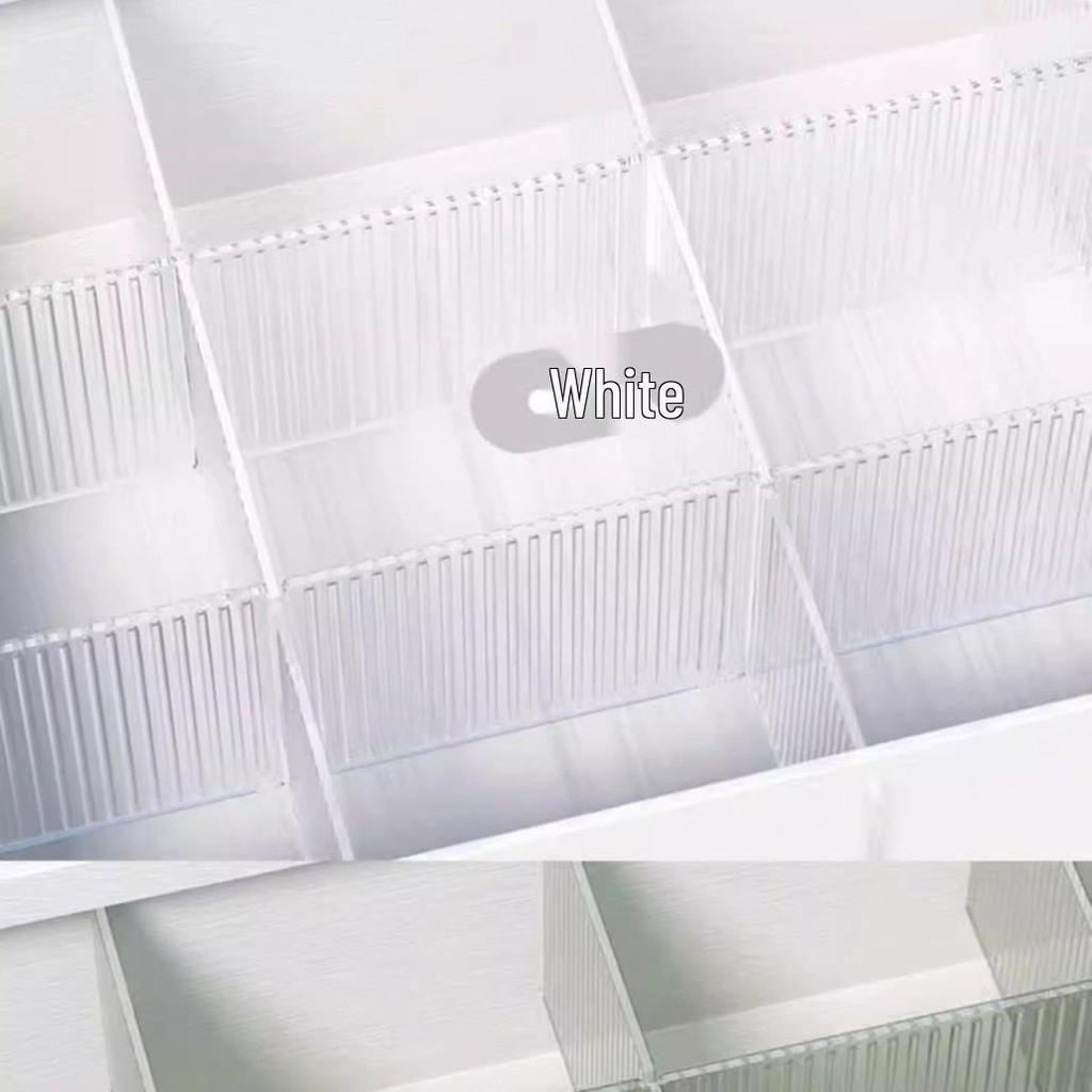 Adjustable Plastic Drawer Divider for Organizing Underwear and Socks