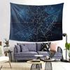 Zodiac Constellations Space  Tapestry Decoration Art Aesthetic Tapestries for Living Room Bedroom Home Wall Cloth Wall Hanging