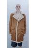 Men's European Style Faux Leather Shearling Coat - Autumn/Winter 2022