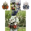 Fashionable Color-block Canvas Backpack For Kids Breathable Large Capacity