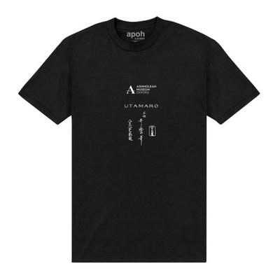 Ashmolean Unisex Adult Utamaro T-Shirt
