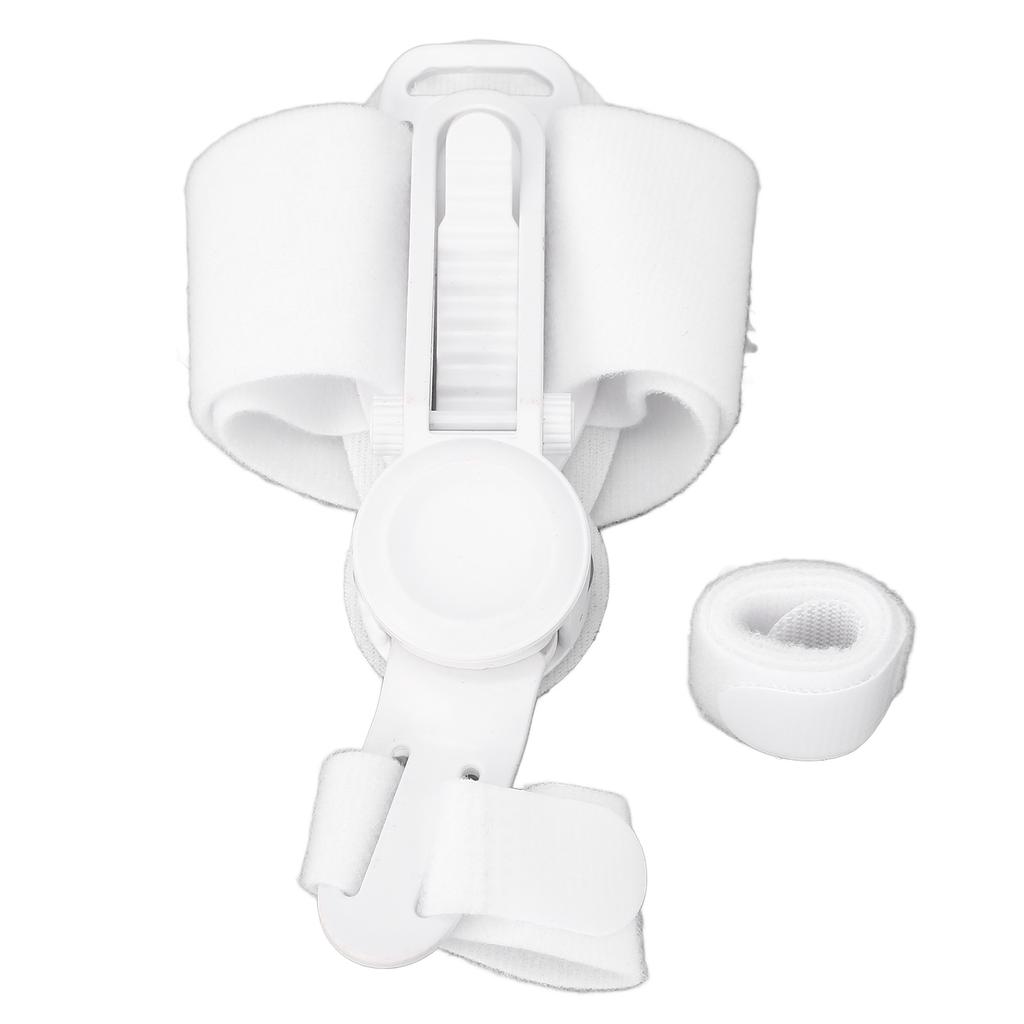 Verstellbare Ballenschiene Orthopädischer Zehenspreizer Zehenausrichtungskorrektor zur Ballenentlastung Weiß Si