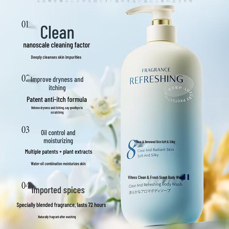 

Vitascope Refreshing & Purifying Scented Shower Gel