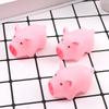 5/10/20 Stück Süßes Rosa Schwein Mini Gummi Schreiendes Geräusch Sparschwein Lustige Ornamente Haustier Geschenke Quietschen Spiel Requisiten Geeignet für Hund Katze ZYF
