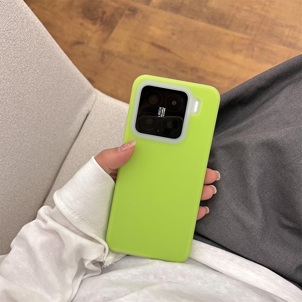 Fashion Jelly Liquid Silicone Neon Matte Skin Case For Xiaomi Mi 15 14 13 K70 Ultra K80 Pro Official Candy Color Shockproof Capa