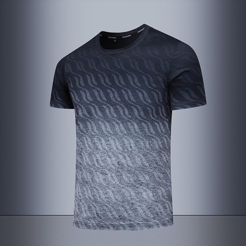 Summer Men's Loose Short Sleeved T-shirt Men's Casual Round Neck T-shirt