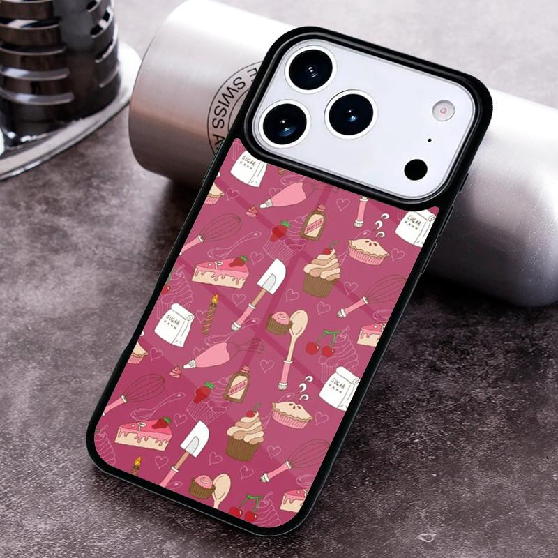

Baking Cooking Utensils Chef Phone Case For iPhone 17 16 15 14 13 12 11 Pro Max Plus 17Air Soft Silicone Cover iPhone 16 Plus