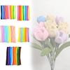 Plush Colored Twisting Rod Diy Simulation Strips Folding Rod Flowers Kid Toy