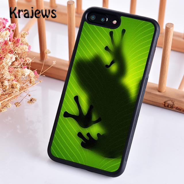 Krajews Frog Tropical Rain Forest Phone Case Cover For iPhone 17 Air 16 15 14 plus 12 pro max coque Fundas