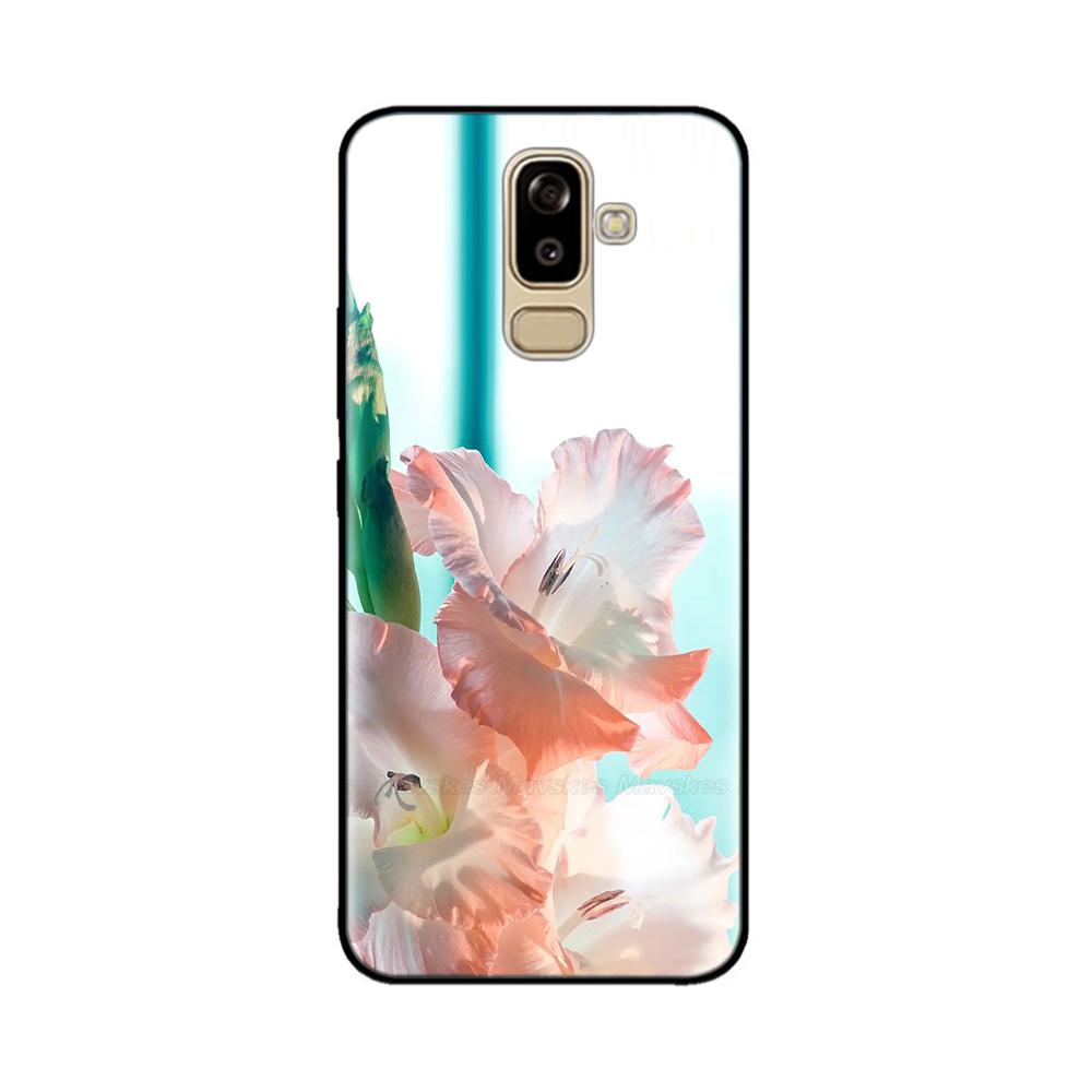 Cute Silicone Cover For Samsung Galaxy A8 2018 Phone Case A530F SM-A530F Soft TPU Funda Coque For Samsung A8 Plus 2018 A8+ A730F