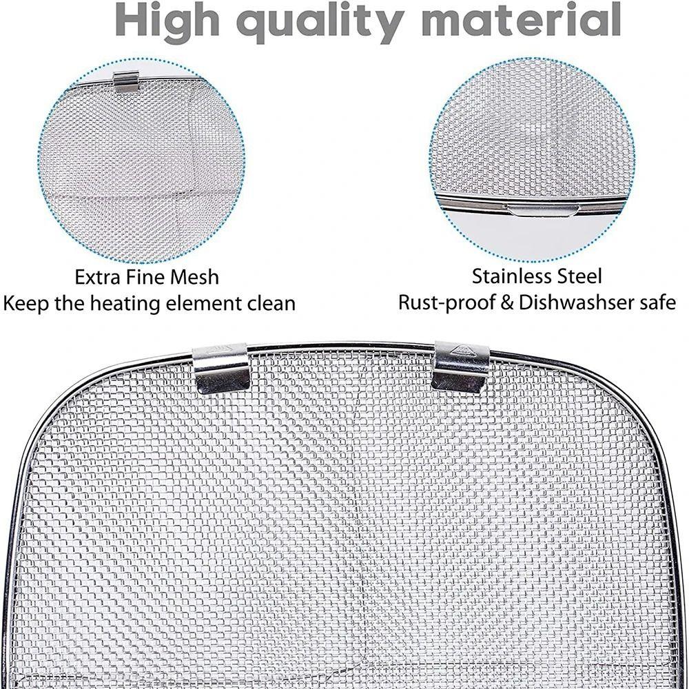 5-in-1 Splatter Screen Reusable Grill Fine Mesh Splatter Shield AG300 AG300C AG302 AG400