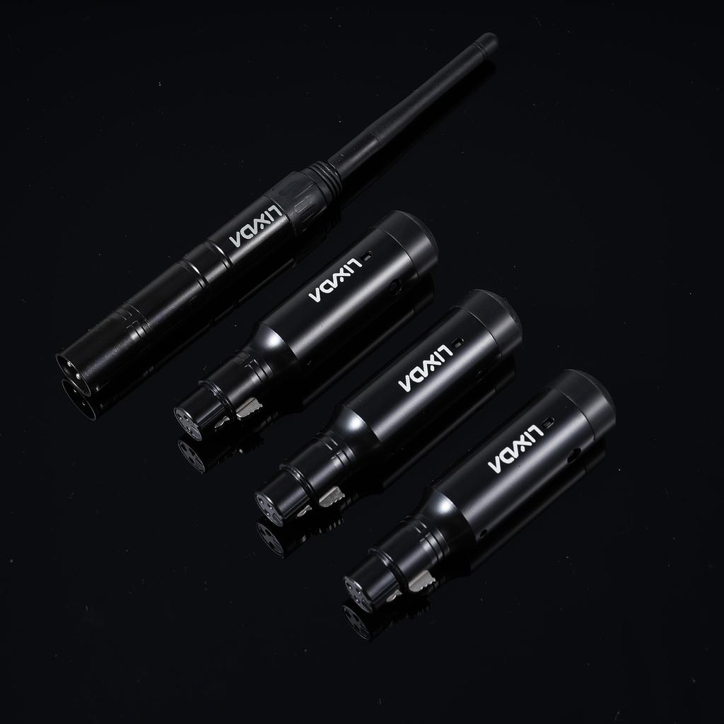 Lixada Bezdrátový vysílač DMX512 2.4G sada přijímače 126 kanálů pro párty DJ Show Club Disco KTV