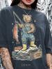 Vintage Catch Bear Fishing Comfort Colors® Tshirt, Retro Animal Lover Hunter Faded Tees, Outdoors Y2K Streetwear 90S Bear Graphic,
