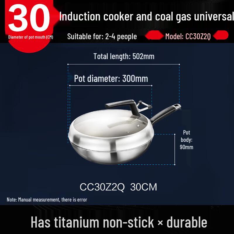 ASD Titan Antihaft-Wok