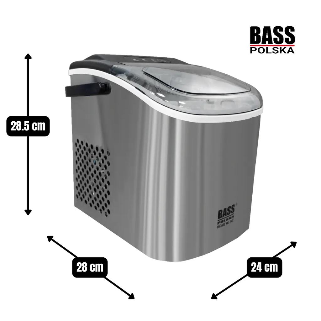 Ice Maker 12Kg/24H - Silver