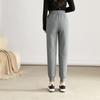 Winter Autumn Warm Women Pant Fashion High Waist Thick Loose Pants Solid Color All-Match Plush Sweatpants