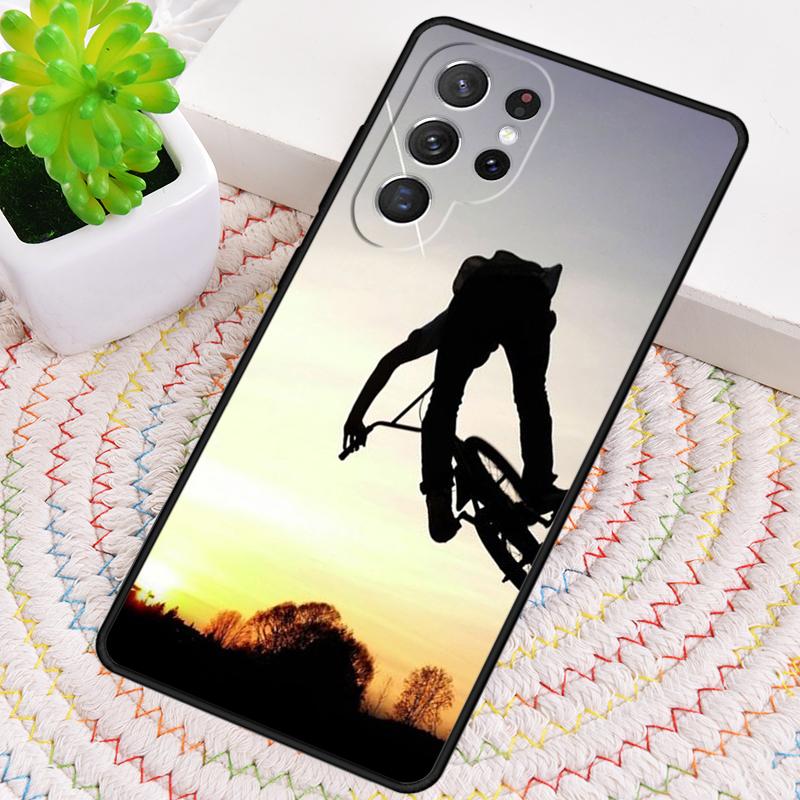 BMX Bike Extreme Sport Phone Case for Samsung Galaxy note 10 pro S26 Ultra S23 S24 FE S25 S21 S22 PLUS shockproof Cove