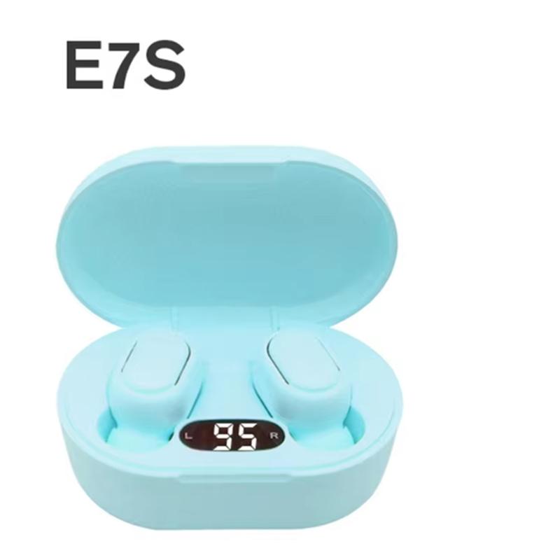 Xiaomi Original E7S Wireless Bluetooth Headset with Mic LED Display Earbuds for iPhone Xiaomi TWS Earphone Bluetooth Headphones Earbuds