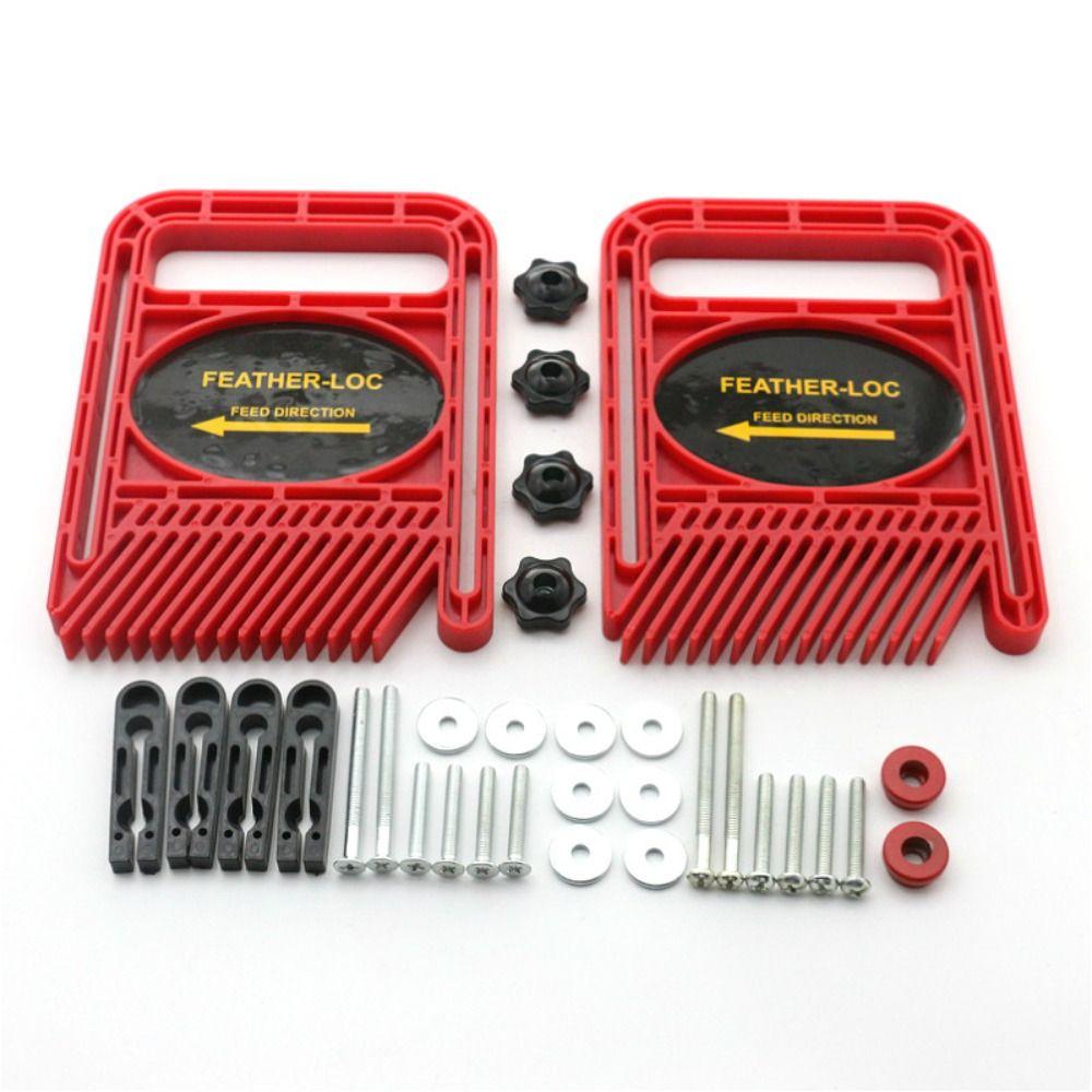 Durable Construction Double Featherboards Miter Gauge Slot  Table Saw Applications