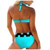 Women's Fashion High Waist Sexy Polka Dot Bikini Split Swimsuit