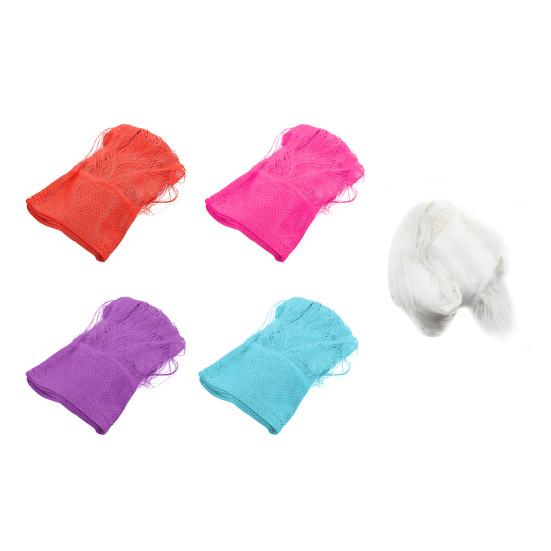 Heminredning 1x2m Hjärta Tofs Strängdörr Gardin Fönster Rumsavdelare Valance