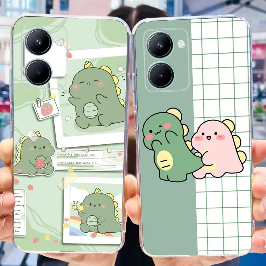 For Realme C33 2023 Case New Fashipn Painted Back Cover Soft Silicone Phone Case For Realme C33 C 33 RealmeC33 Fundas 6.5'' Bags