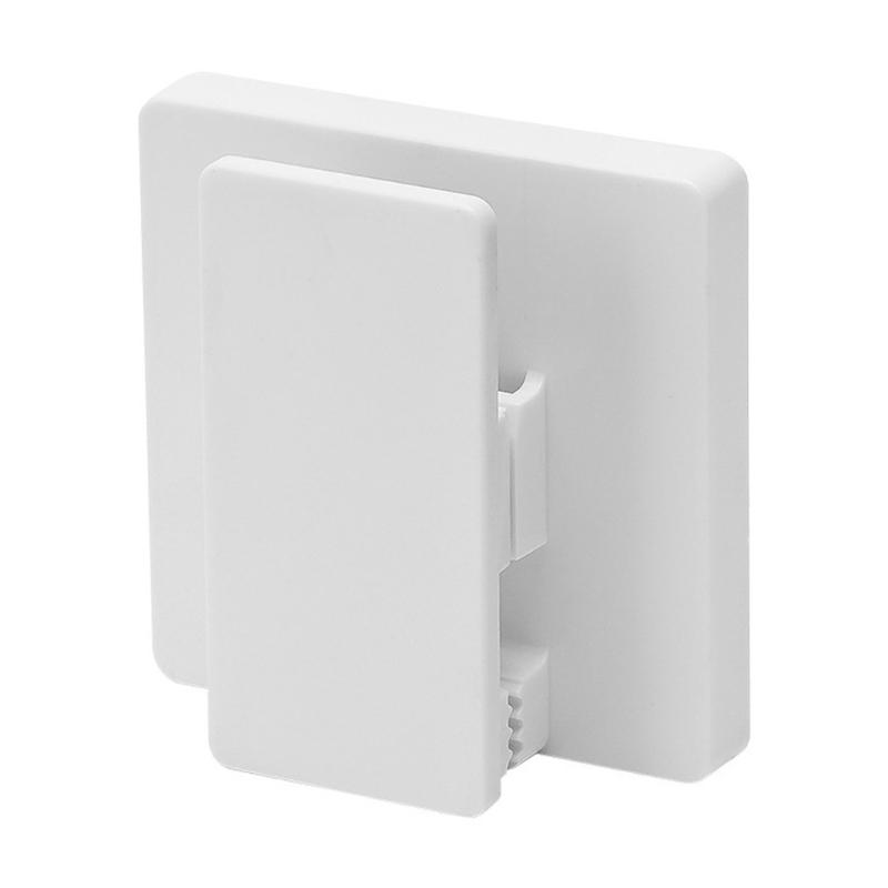 Bathroom Storage Clip Easy Installation Toothpaste Holder Rack Stylish Facials Cleanser Hanger for Renters and Families