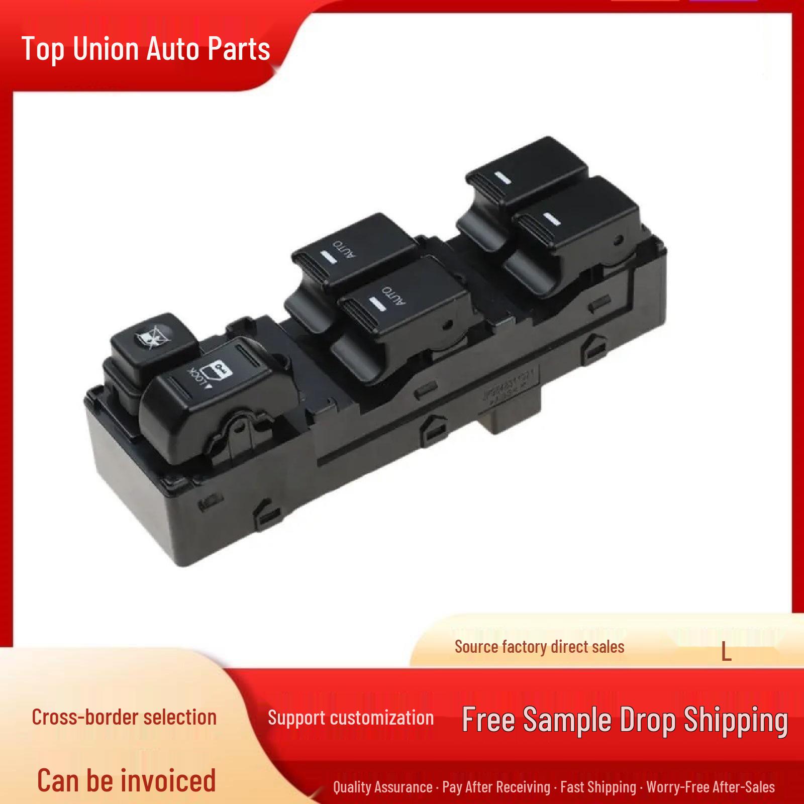2010-12 Kia Sorento Power Window Control Switch (Part 93570-2P200) Electric
