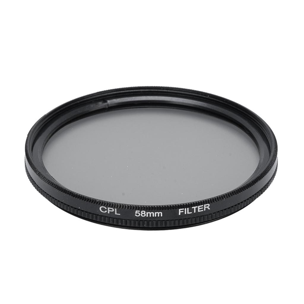 CPL Filter Multi Coated Optical Glass Circular Polarizing Filter 49/52/55/58/62mm for Landscape Photography Accessories