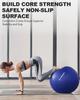 Trideer Exercise Ball Extra Thick Yoga Ball Stability Supports Up To 2200 Maternity Ball with Quick Pump Home Large (45-85cm), Chair, Heavy-Duty Ball,