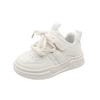 Children's Shoes 2025 Spring and Autumn New Fashion Soft Sole Boys White Shoes Students Versatile Girls Casual Sports Shoes