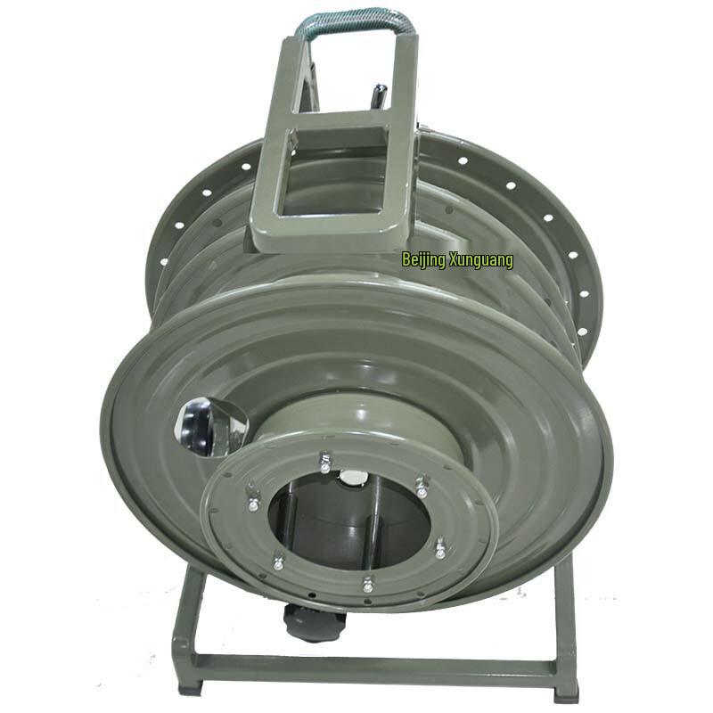 SUPCOM 4-Channel Portable Outdoor Fiber Optic Cable Reel Cart