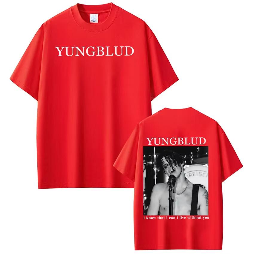 Yungblud IDOLS Album Tour 2026 Tees Men Women Casual Hip Hop Streetwear Short Sleeve Tshirts Pure Cotton Vintage Streetwear