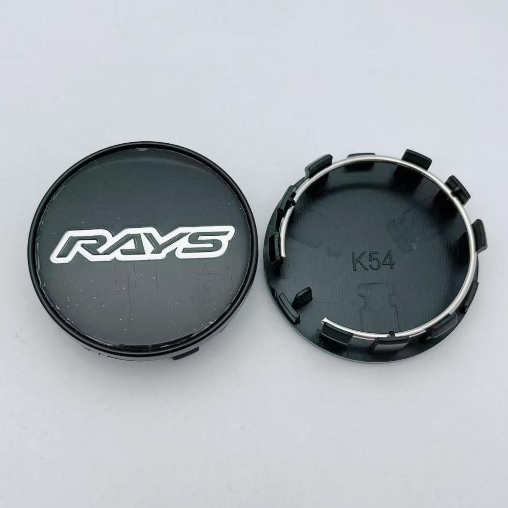 4ks 54mm 50mm RAYS Logo Znak Krytky Středu Kolečka Auta Krytky Středu Náboje Kola Kryt Proti Prachu Ráfku Krytky Náboje Náhradní Doplněk Pro Styling Auta
