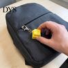Unique Cheese Shape Keyring Fidget Keychain, Mechanical Keyboard Click, Creative Sound Stress Relief Funny Sensory Gift Toy, Durable Plastic Portable