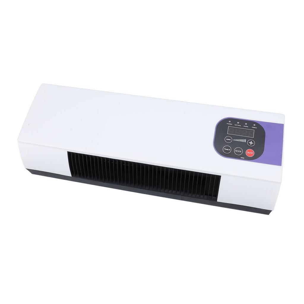 Wall Mounted Heating Machine Dual Use Highly Efficient Electric Wall Heater with Nature Wind Warm