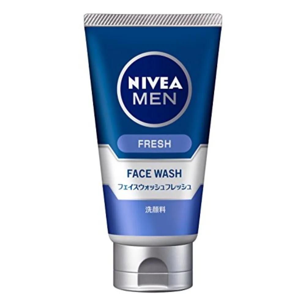 Nivea Men Face Wash Fresh Cleansing Foam 100g 5-Pack Set