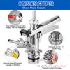U System Keg Coupler, Draft Beer Keg Tap Coupler U Type Dispenser, Brewing Sankey Kegerator For Creamy Stouts