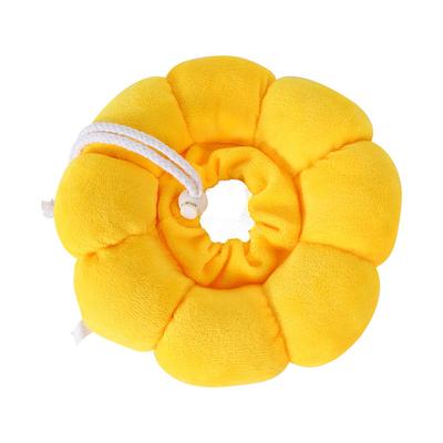 Elizabeth Ring Sunflower Filled Cotton Anti-Licking Donut Cat Collar Pet Shame Ring Anti-Bite Cat Ring