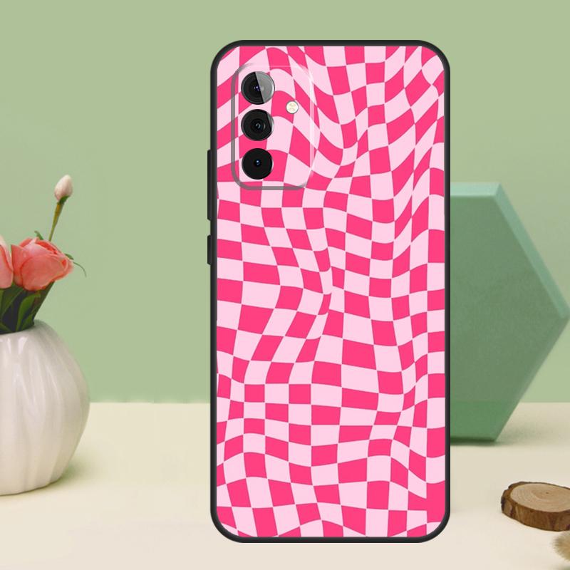 Crazy Checkered For Samsung Galaxy A16 A55 A35 A15 A32 A12 A22 A52 A54 A34 A14 A56 A36 A26 A13 A53 A06 Case