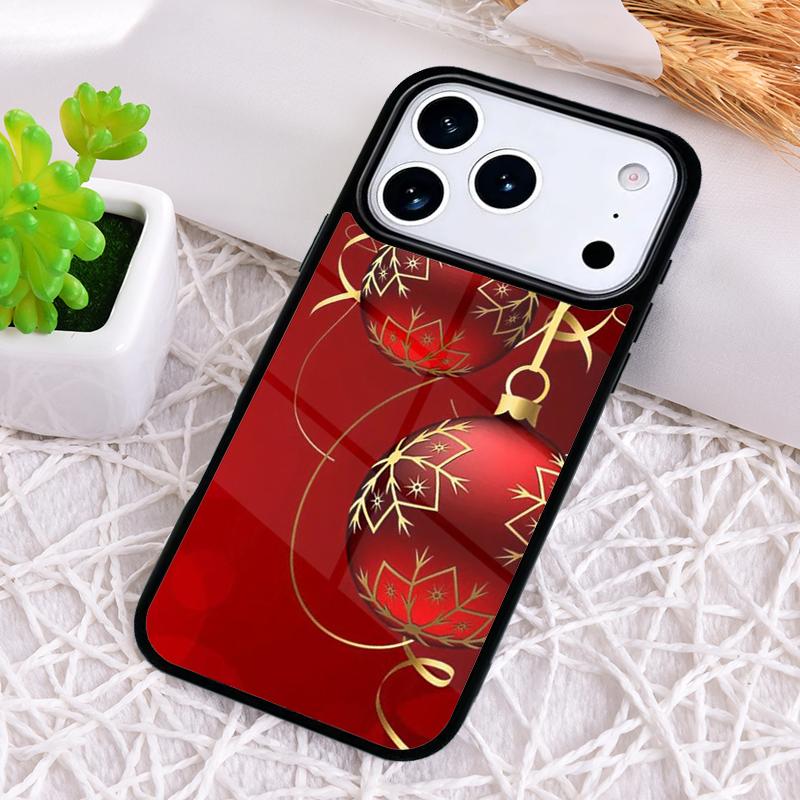 Christmas Tree Phone Case for iPhone 17 Air 16 15 11 12 14 13 Pro Max Shockproof Cover