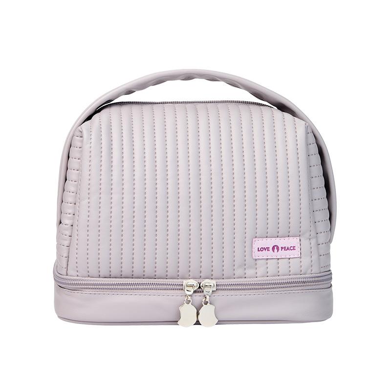 Multifunctional Toiletry Bag Travel Makeup Bag Large Cosmetic Bag Make up Case Organizer for Women S фиолетовый