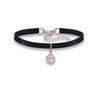 Korean Black Choker Necklace for Women - Fresh Clavicle Chain, Short Neckband Jewelry
