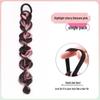 Trendy Sweet & Spicy Dreadlock Highlight Wig with Fishbone & Twist Braids