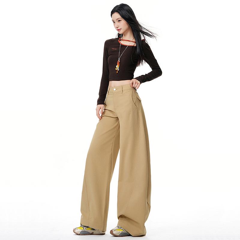 2026 Spring Scythe Pants: Slimming, Loose Wide-Leg, Versatile & Casual for Women