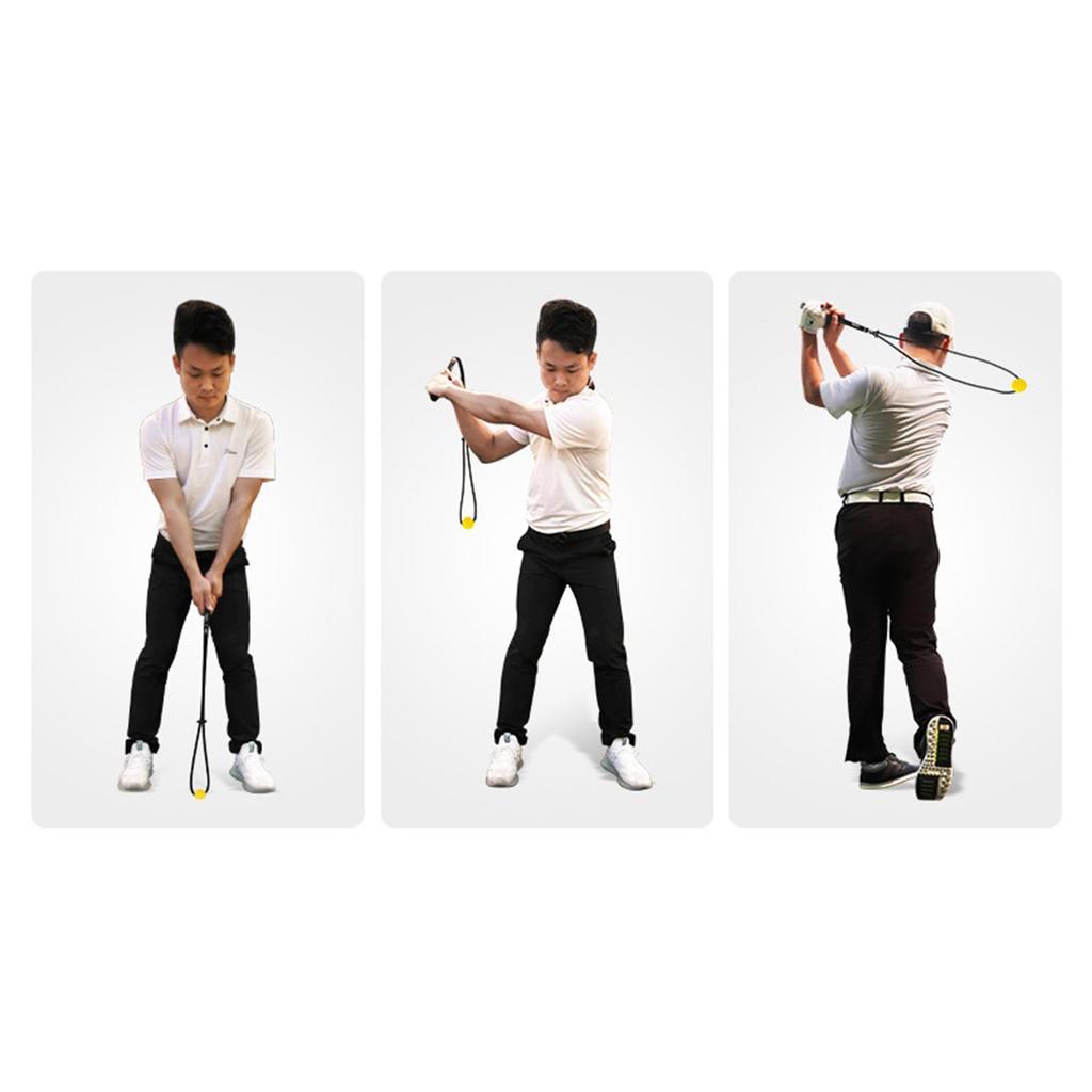 Lightweight Golf Swing Training Aid Practice Rope Trainer Accessories Correct Posture for