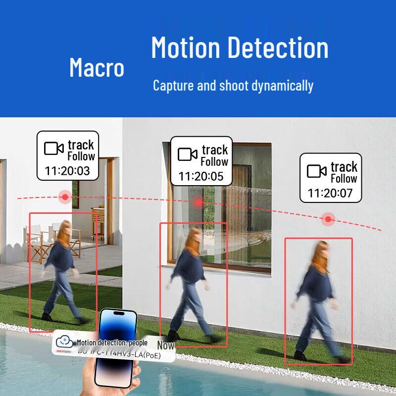 HIKVISION 4MP 2K HD Dome Surveillance Camera with Night Vision and Audio